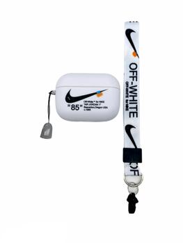 nike off white airpod case with lanyard