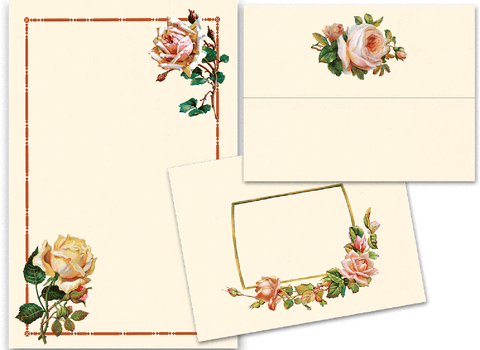 Roses Letter Writing Set