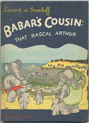 The cover of Babar’s Cousin, That Rascal Arthur (1946)