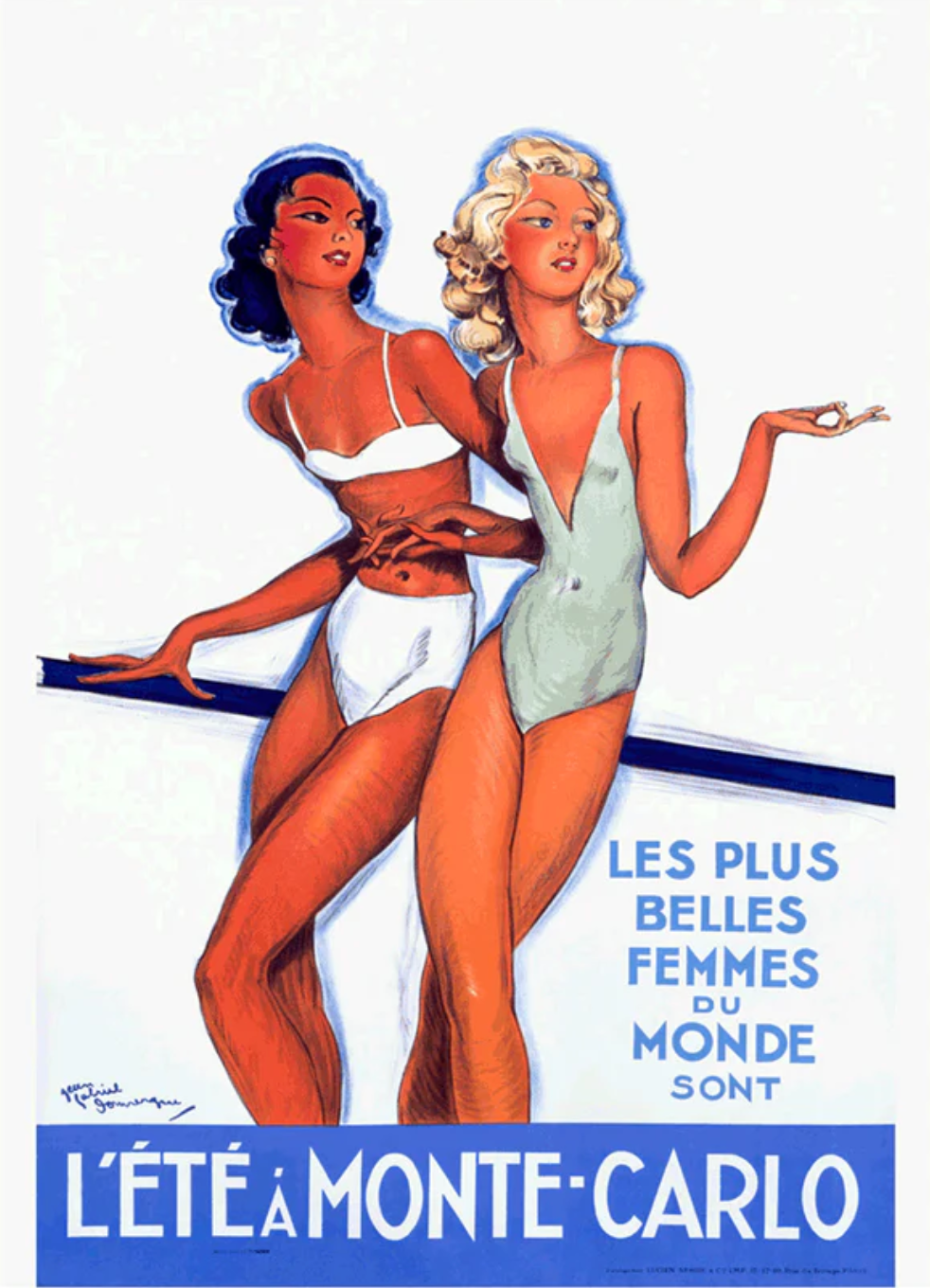 Les Plus Belles Femmes by Jean-Gabriel Domergue