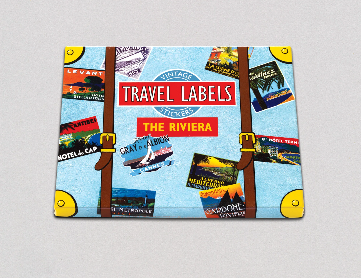 The Riviera - Travel Label Sticker Box