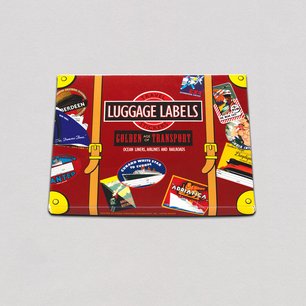 Wings of the World - Travel Label Sticker Box – Laughing Elephant