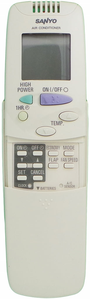 Original Sanyo Air Conditioner Remote Control Rcs 3mvhps4e Rcs3mvhps4 Remote Control Warehouse 5570