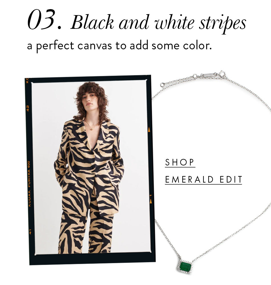 Black and White Stripes Spring Trends Artizan Joyeria