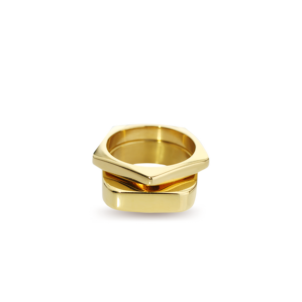 Ballsy Ring, 7 / Gold | Artizan Joyeria