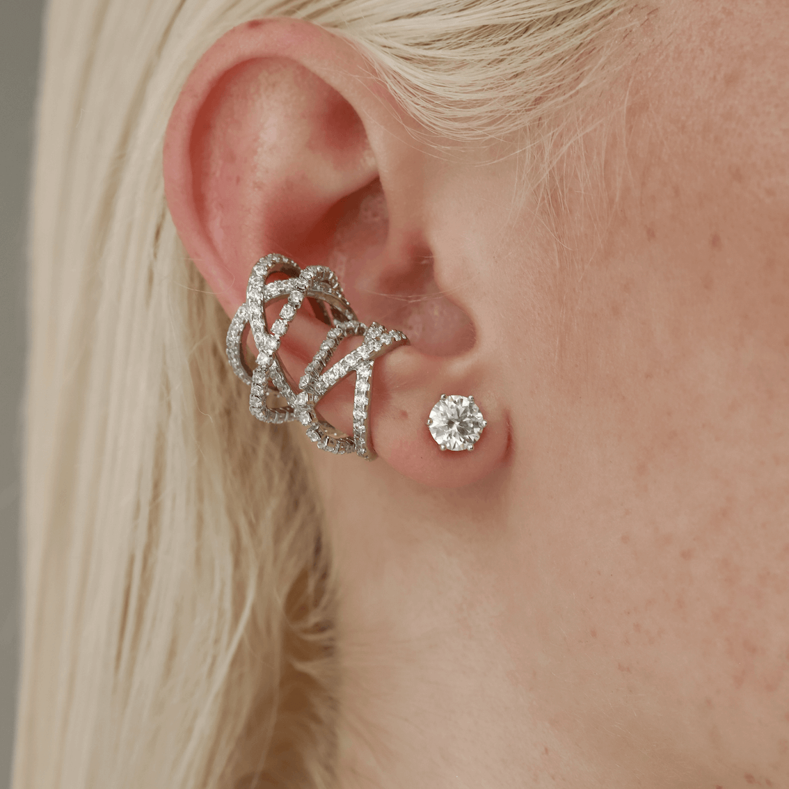 Chanel's Comet Flies Into Diamond Ear Cuffs