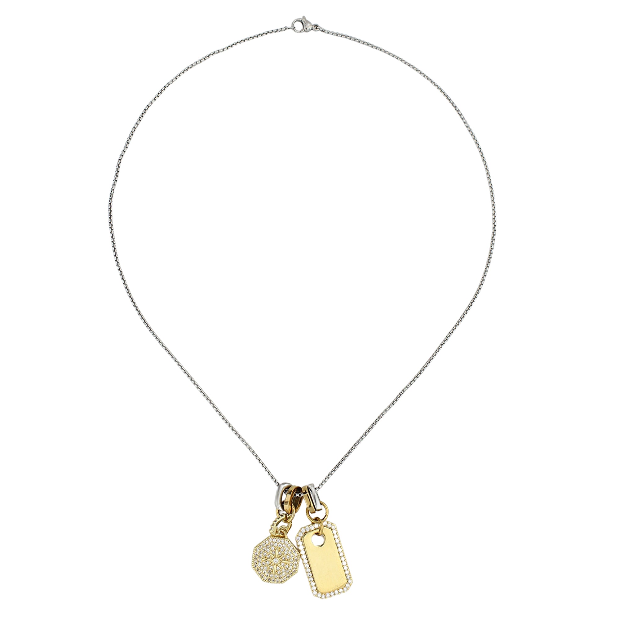 Single Charm Necklace, 18 | Artizan Joyeria