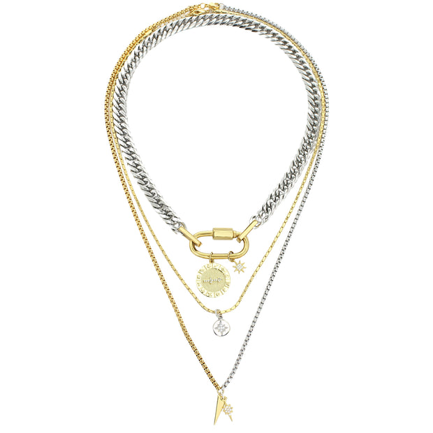 ANNE ZODIAC NECKLACE SET - LIBRA – Artizan Joyeria