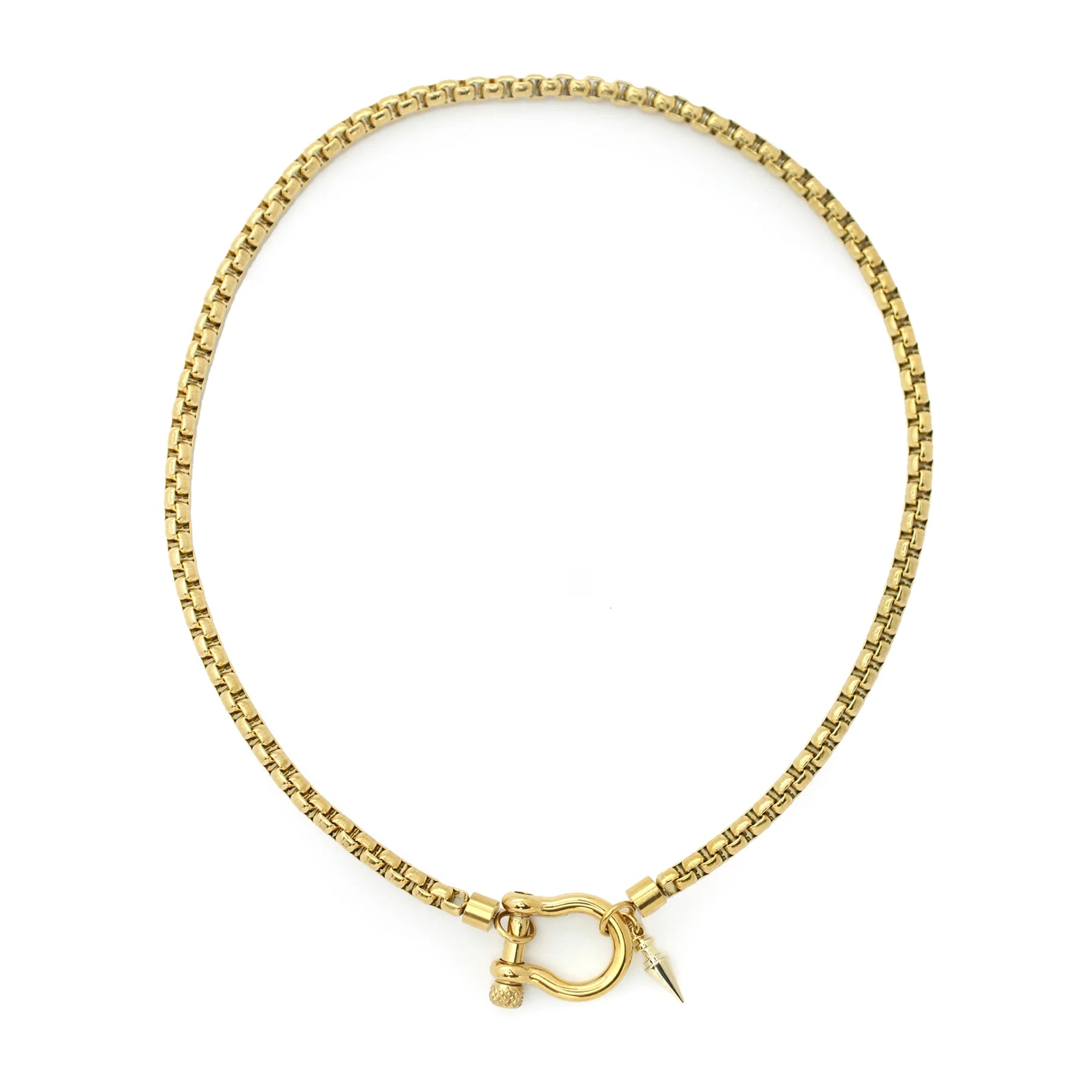 Artizan Joyeria Herradura Lock Single Necklace