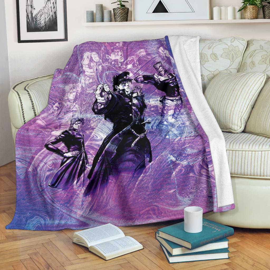 Lucid Stardust Crusaders Jojo's Bizarre Adventure Blanket ...