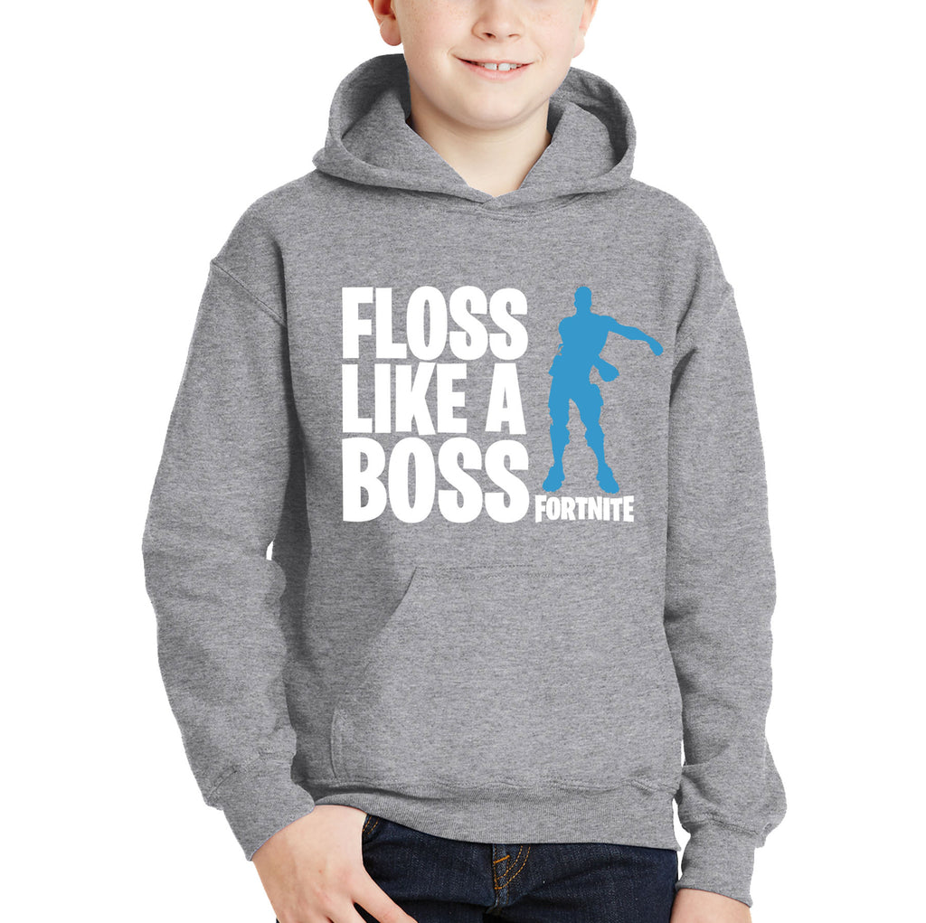 Fortnite Kids Hoodie Floss Like A Boss Fortee Apparel - fortnite floss shirt roblox