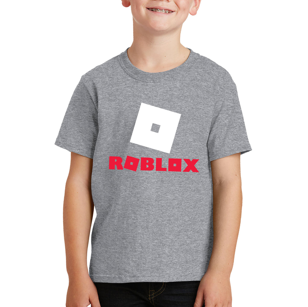 Roblox Kids T Shirt Logo Fortee Apparel - roblox t shirts grey
