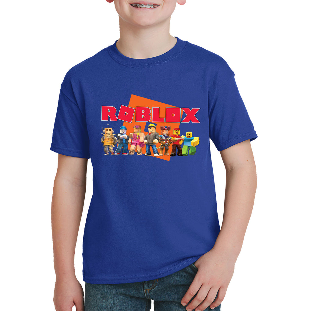 Roblox Kids T Shirt Team Logo Fortee Apparel - roblox shirt blue