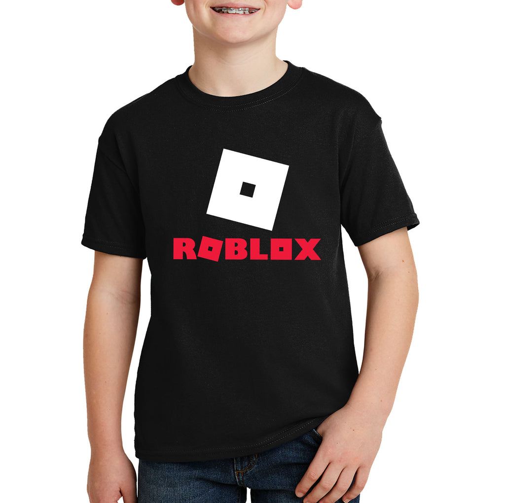 Roblox Kids T Shirt Logo Fortee Apparel - roblox black shirt with sleeves no neck