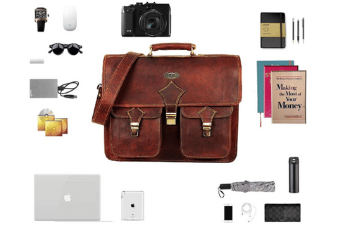 Leather Business Briefcase That Can Travel Far With You