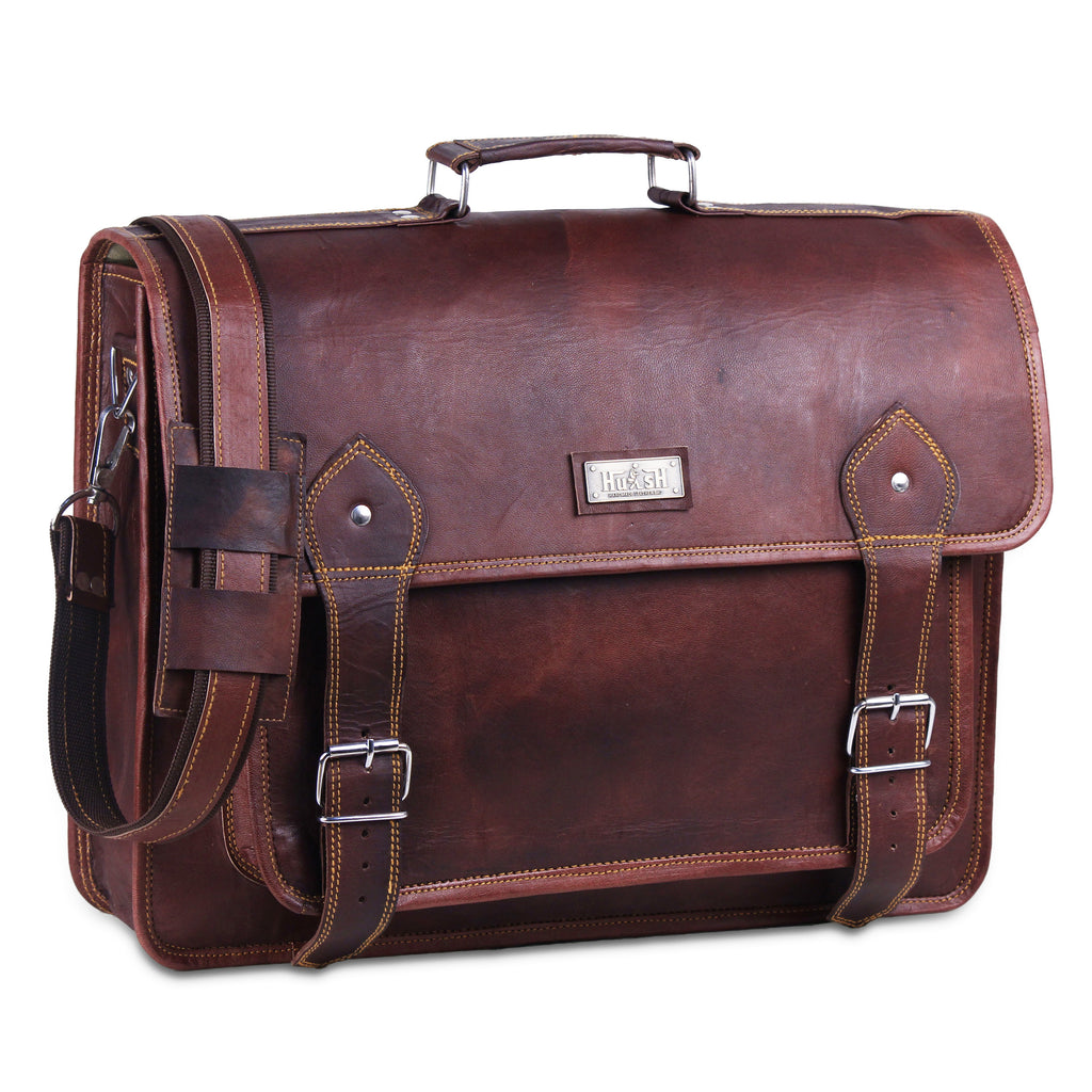 Leather Laptop Bag for Men | Hulsh Leather Bags – Hulshleather