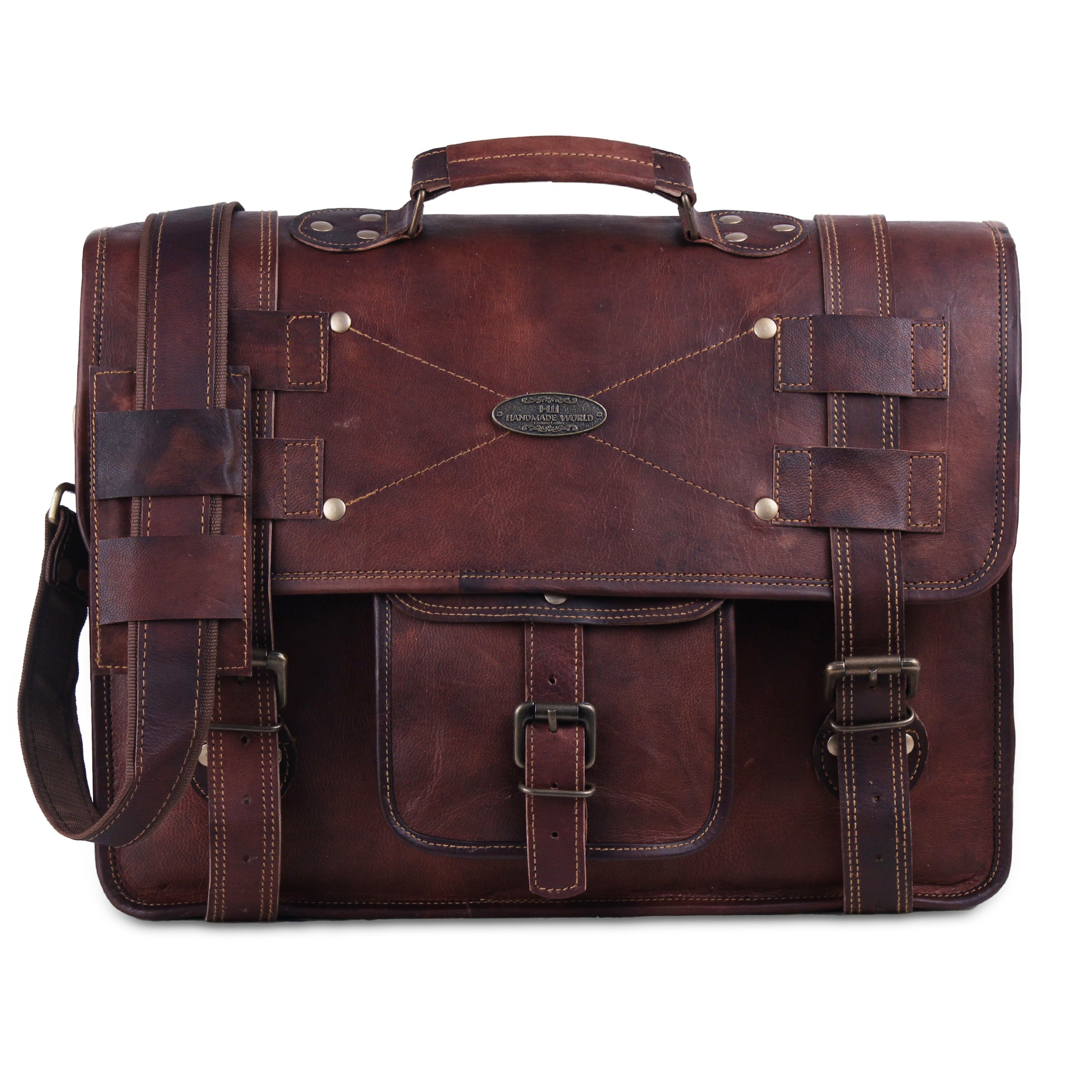 Best Leather Messenger Bags for Men | Hulsh Leather Bags