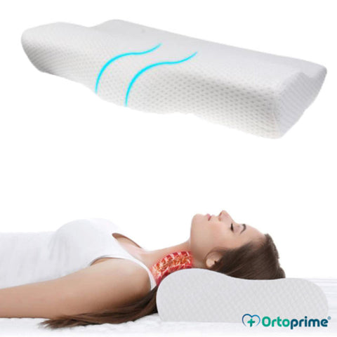 Almohada Cervical Ortopédica Mariposa Ortoprime con Ofertas en Carrefour