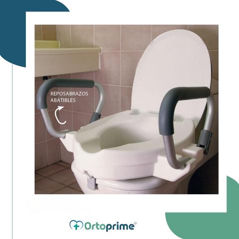Elevador WC Reposabrazos Abatibles  Seguro y Confortable — OrtoPrime