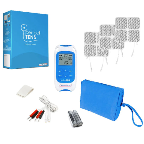 Estimulador muscular eléctrico TENS de fisioterapia profesional Electrodos  de fisioterapia Pulso Masaje relajante