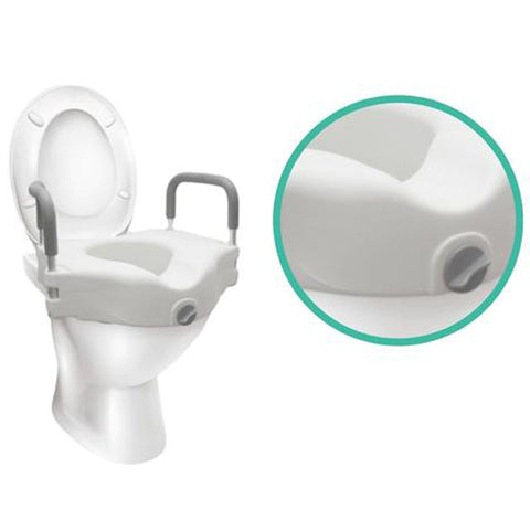 Elevador WC Sin Tapa 14 cm  Inodoro Portátil Adaptado — OrtoPrime