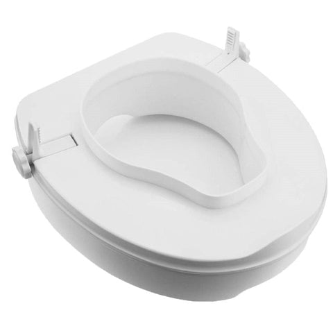 Réhausse WC avec couvercle plastique Godonnier blanc 10 cm