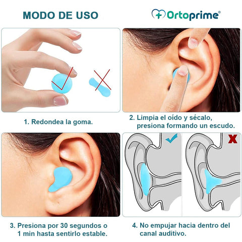 Tapones para dormir a medida -Earprotech® SleepWell 