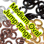 Medium Oval Jump Rings