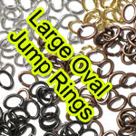 Large Oval Jump Rings