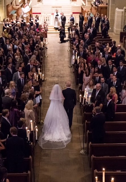 Marietta & Matthew tied the knot at Grace Church in New York City. Would you like to be featured on #PPRealBride?