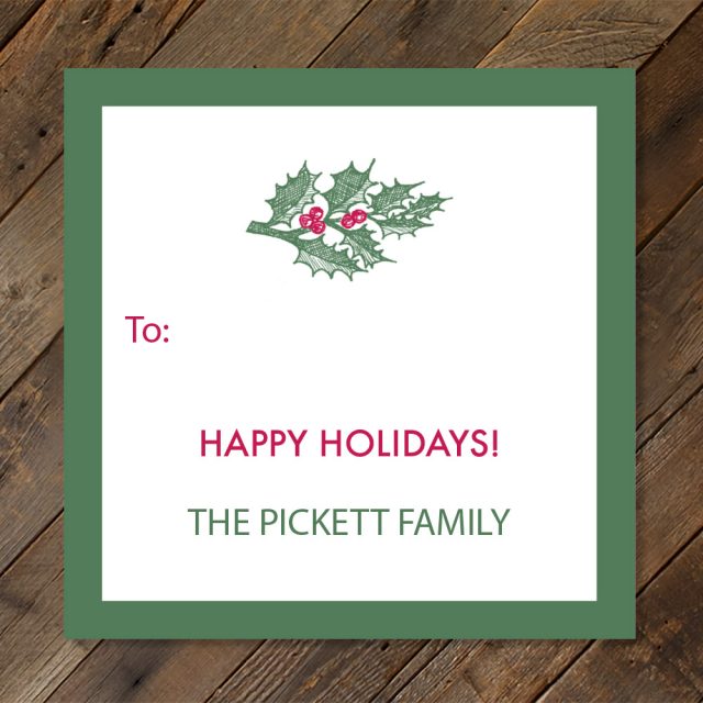Pickett's Press holiday stickers go on everything - you need these!