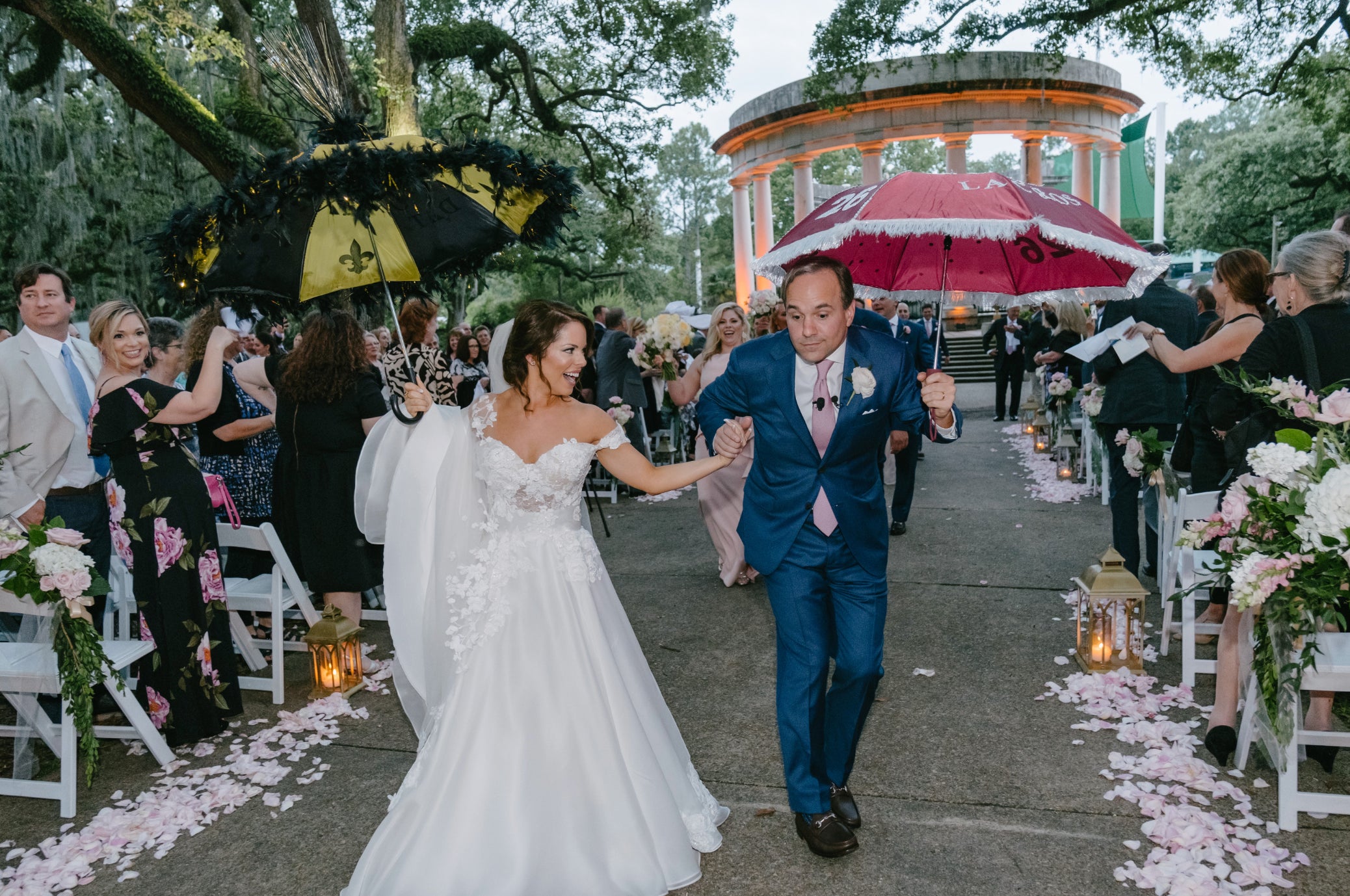 Pickett's Press Wedding Real Bride - These Big Apples turned their Big Day into an unforgettable Big Easy Experience. Try saying that five times fast! The energy of the wedding was at an all-time high and nothing was short of extraordinary traditions.