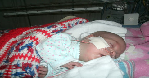 a baby in the NICU