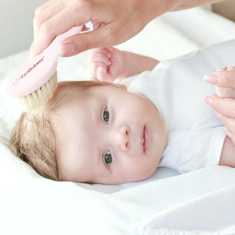 Natural Baby Essential: KeaBabies Luxurious Hairbrush Set