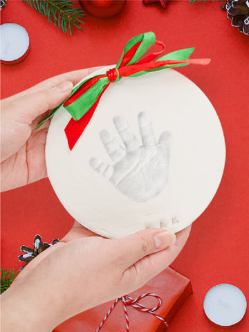DIY Your Very Own Memorable Baby Handprint and Footprint Ornament