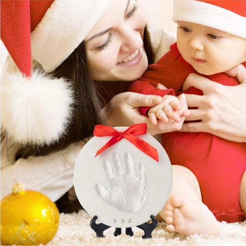 DIY Your Very Own Memorable Baby Handprint and Footprint Ornament