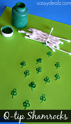 q tip shamrocks