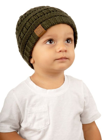 warm and cozy baby beanie