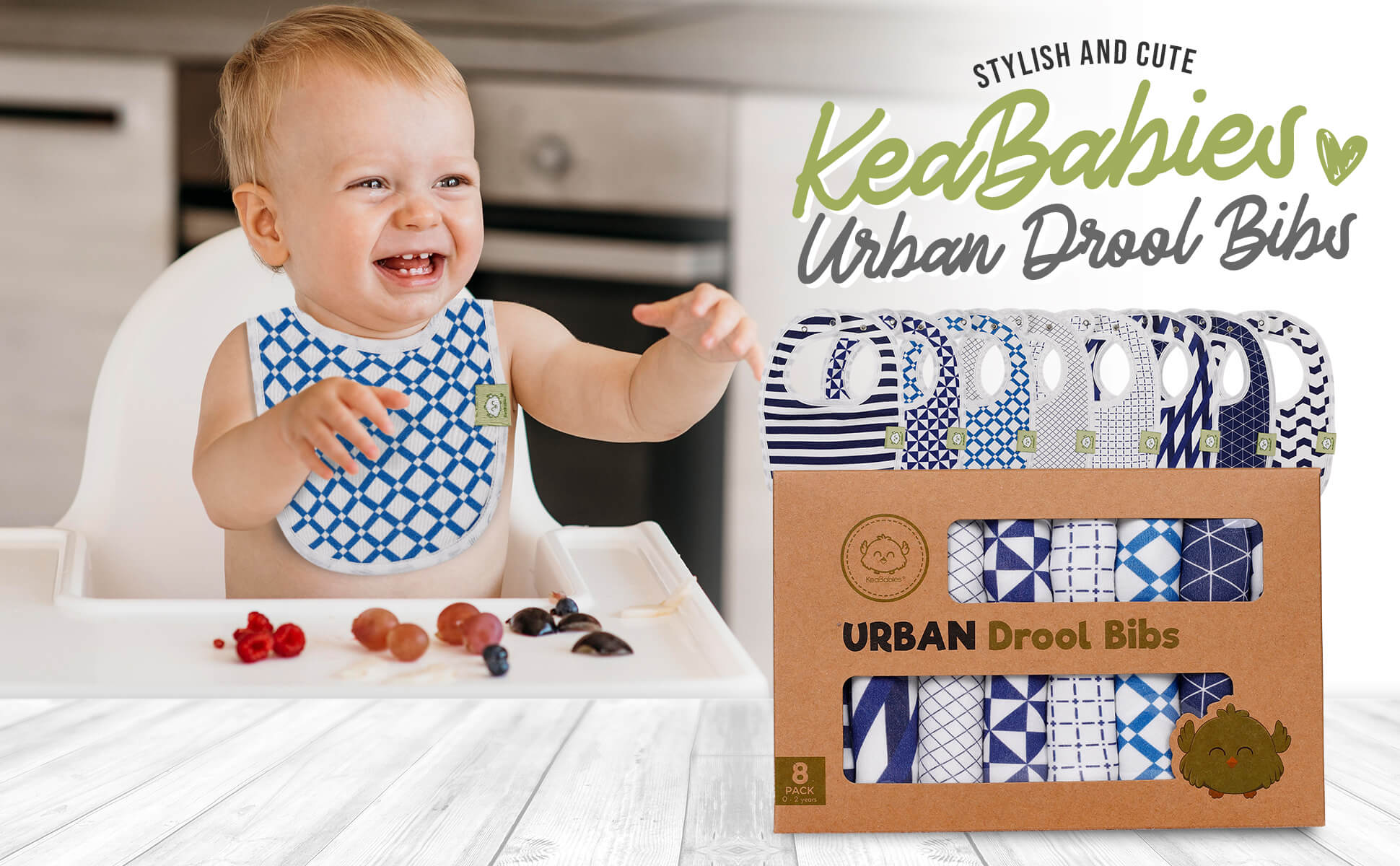 Handle Drooling With Ease: URBAN Drool Bibs