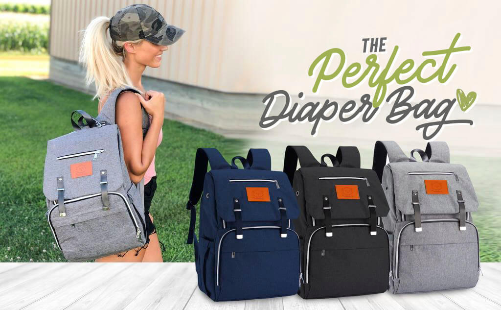 KeaBabies Explorer Diaper Backpack