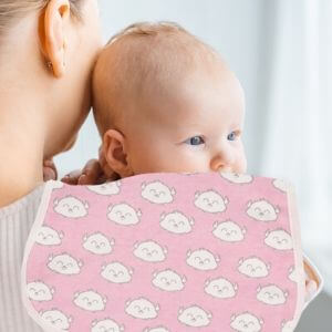 full coverage burpcloths for baby