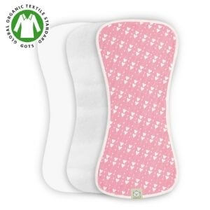 3 layer burpcloths for baby