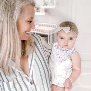 organic teething bibs