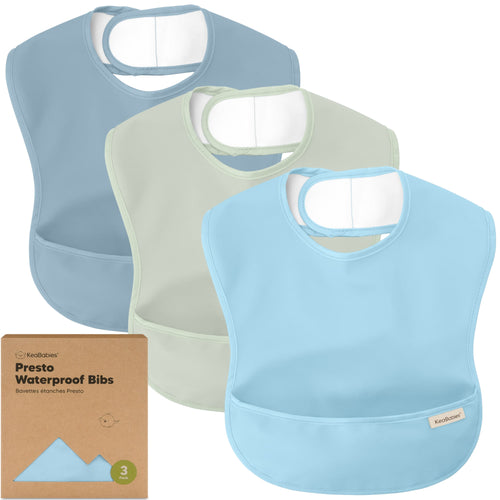 Frog Baby Stuff Baby Bibs 2Packs for 6-24 Months Waterproof