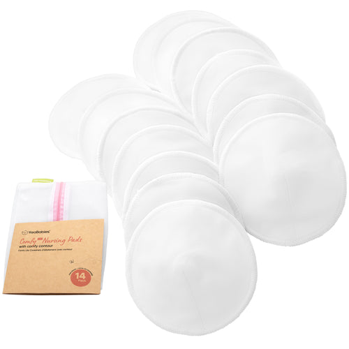 Enjoy breastfeeding with comfort & protection. Bushi Silicone Nipple Pads:  Hypoallergenic, breathable, heat resistant & reusable.