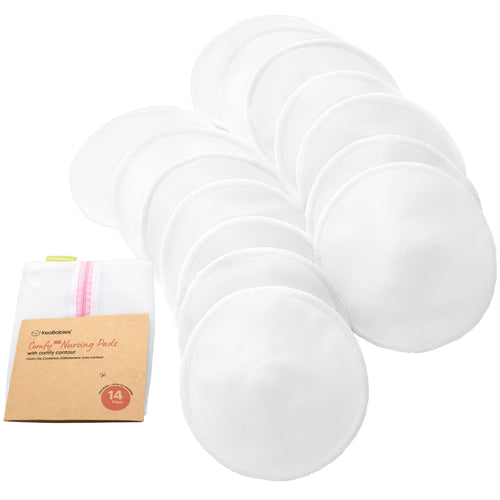 PureTree Organic Cotton Surface Disposable Nursing Pads for Breastfeed