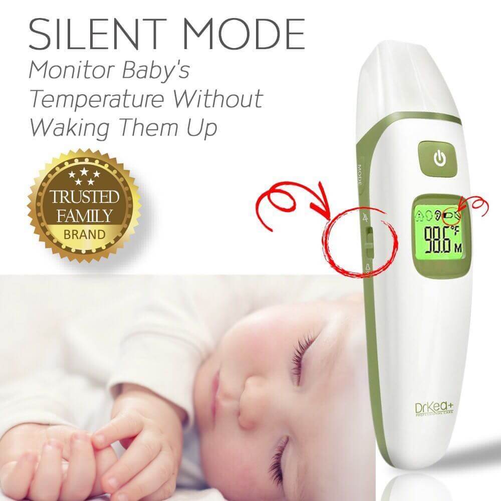 up & up ear and forehead thermometer