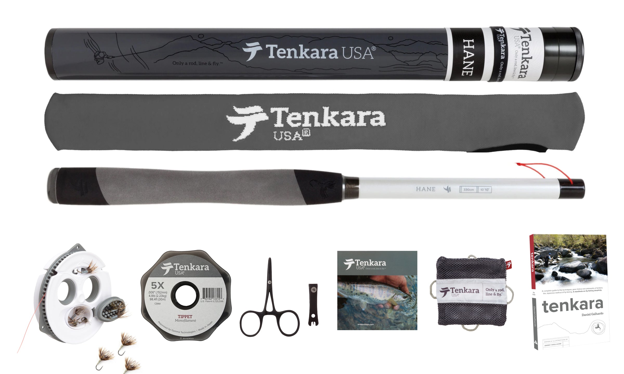 Complete Starter Package: HANE™️ Rod + Kit + Book – Tenkara USA