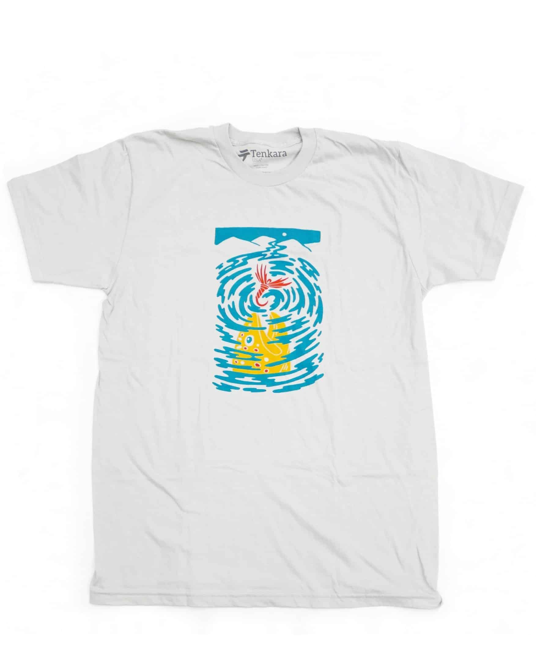 Fish rising t-shirt Tenkara USA
