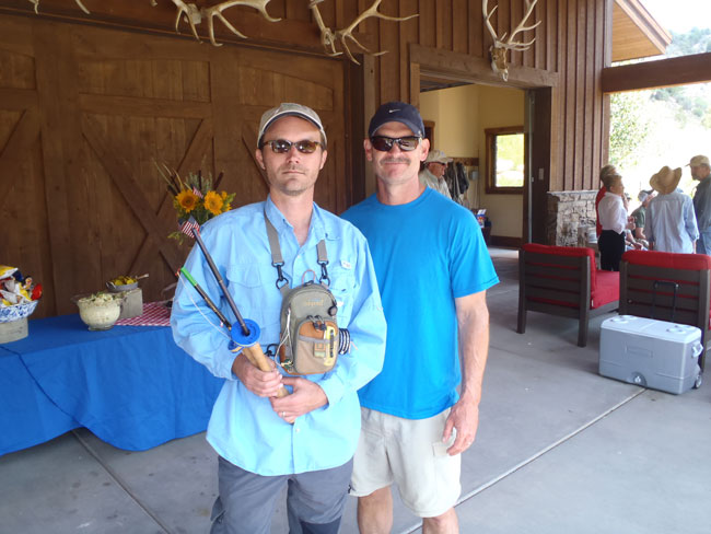 Jason Klass & Mark Heminghous at the Red Draw Ranch